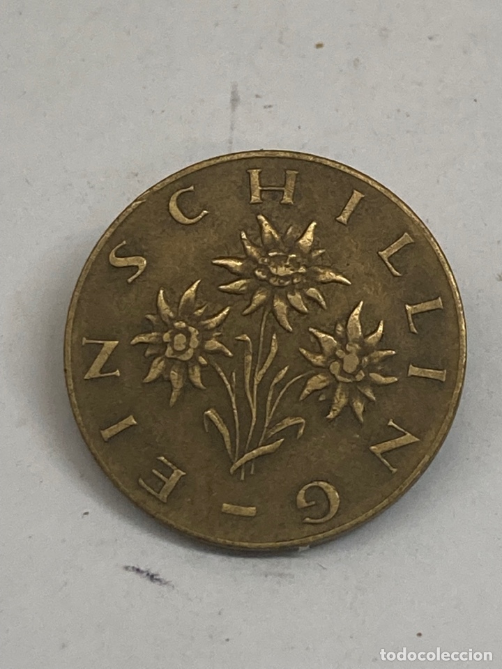 Monedas antiguas de Europa: Moneda de 1 Schelling 1965 - Foto 2