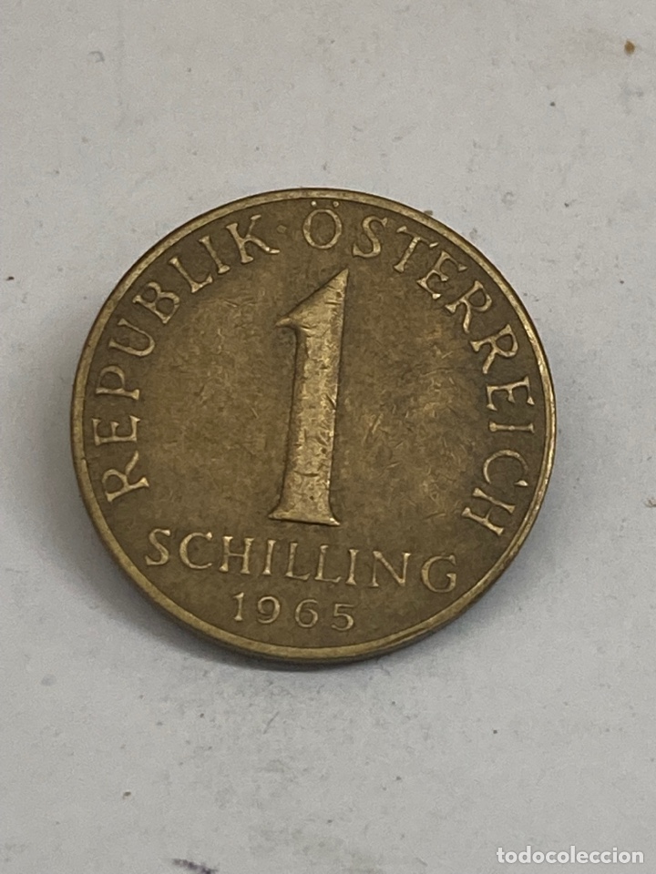 Monedas antiguas de Europa: Moneda de 1 Schelling 1965 - Foto 1