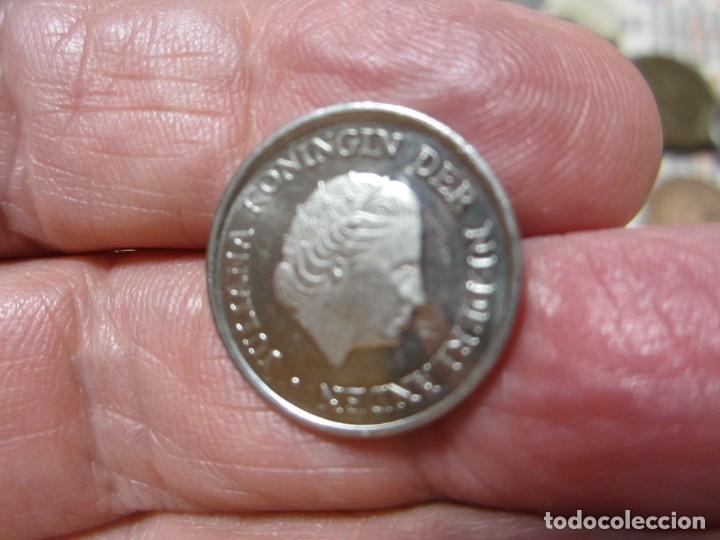 Monedas antiguas de Europa: MONEDA DE HOLANDA DE 25 C&Eacute;NTIMOS DE 1980 - Foto 1