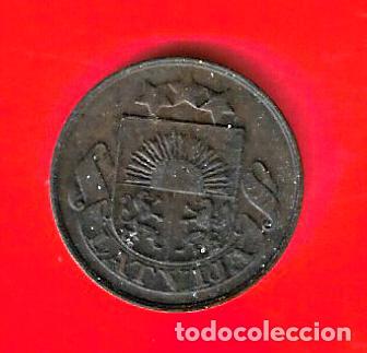 Monedas antiguas de Europa: LETONIA 2 SANTIMI 1926 - Foto 1