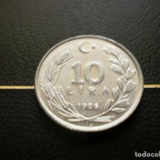 Monnaies anciennes de Europe: TURQUIA 10 LIRA 1986. Lote 361888890
