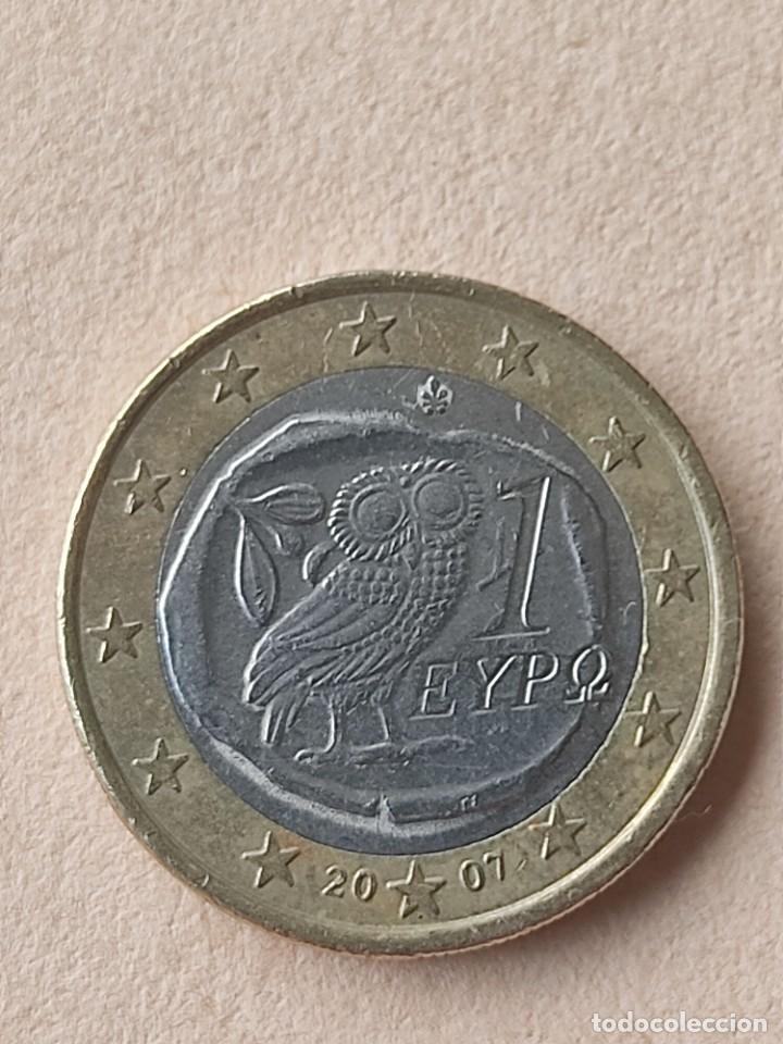 Monedas antiguas de Europa: Grecia-1 euro-2007-339.