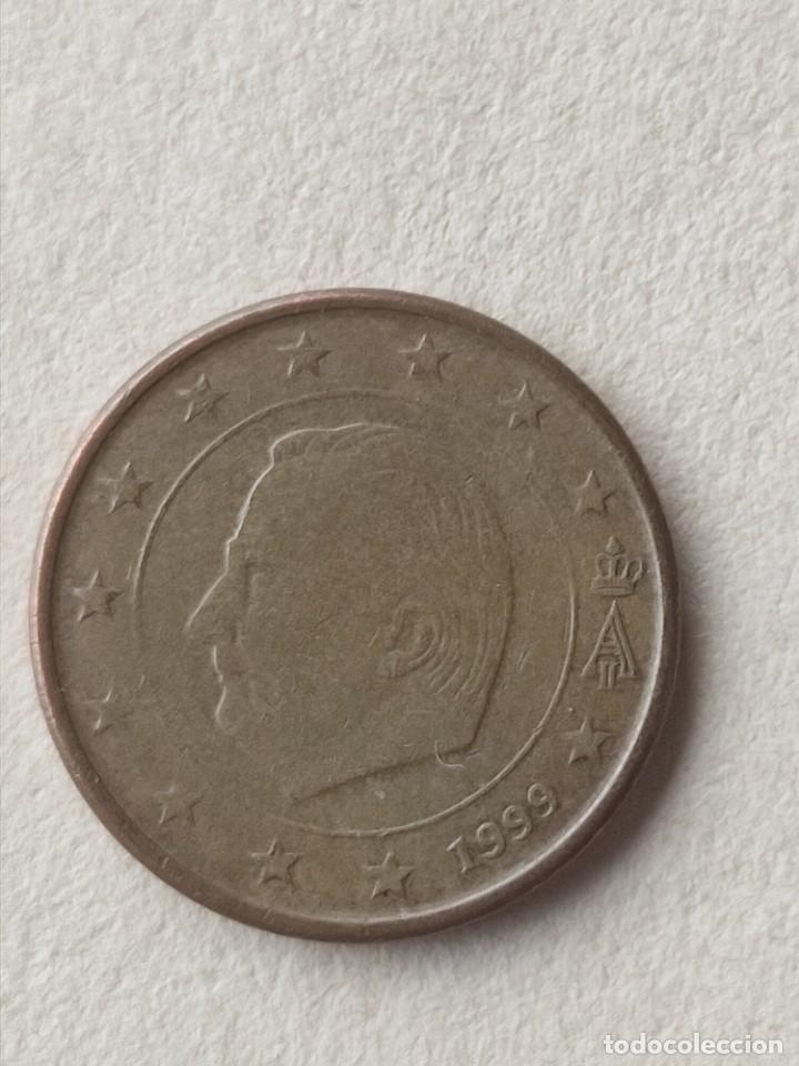 Monedas antiguas de Europa: B&eacute;lgica-5 cent-1999.