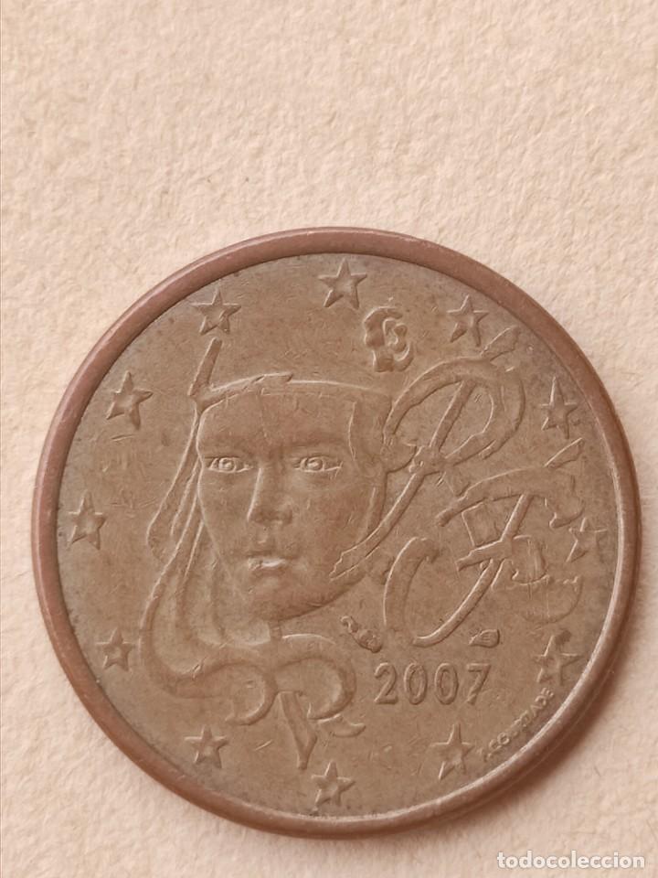 Monedas antiguas de Europa: Francia-5 cent-2007.
