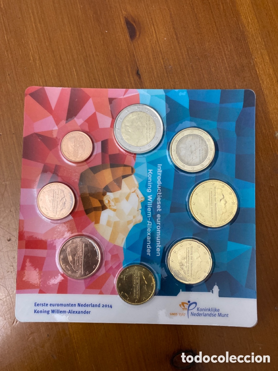 Monedas antiguas de Europa: Set monedas 2014 Holanda 3,88&euro; - Foto 1