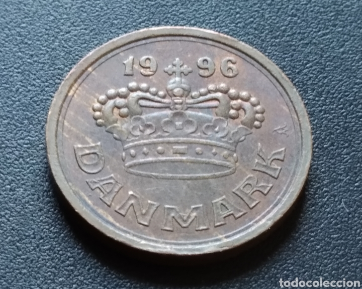 Monedas antiguas de Europa: MONEDA - DINAMARCA 25 ORE 1996 - Foto 4