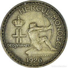 Monedas antiguas de Europa: [#223068] MONEDA, MÓNACO, LOUIS II, FRANC, 1926, POISSY, BC+, ALUMINIO - BRONCE, KM:114. Lote 363453950