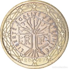 Monedas antiguas de Europa: [#188887] FRANCIA, EURO, 2007, PARIS, BU, FDC, BIMETÁLICO, GADOURY:7A., KM:1413. Lote 363454085