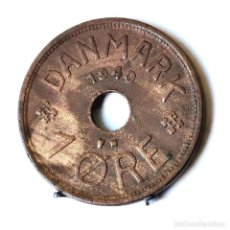 Monedas antiguas de Europa: ⚜️ AL698. DINAMARCA. 1 ORE 1940. Lote 363728785