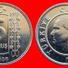 Monedas antiguas de Europa: 5 KURUS 2009 SIN CIRCULAR TURQUIA-5988SC. Lote 363730120