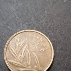 Monedas antiguas de Europa: MONEDA 20 FRANCOS, 1981, MBC, BÉLGICA. Lote 363738225
