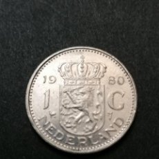 Monedas antiguas de Europa: MONEDA 1 GULDEN 1980, MBC+, NEDERLAND. Lote 363738975