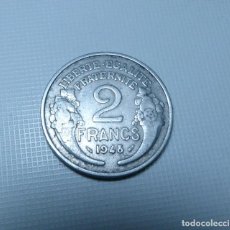 Monedas antiguas de Europa: MONEDA DE ALUMINIO DE 2 FRANCOS DE FRANCIA AÑO 1948. Lote 363844165