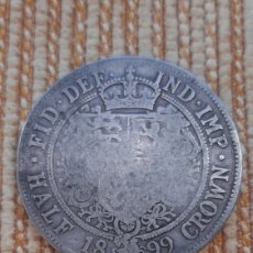 Monedas antiguas de Europa: (R.UNIDO)(1899)(PLATA) HALF CROWN. Lote 364032666