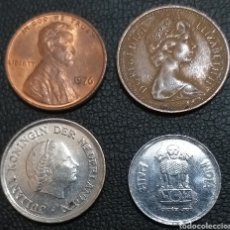 Monedas antiguas de Europa: 4 MONEDAS DISTINTAS. Lote 364428906