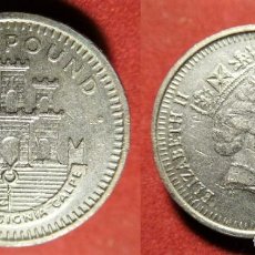 Monedas antiguas de Europa: MONEDA DE GIBRALTAR 1 LIBRA POUND 1988. Lote 364560286