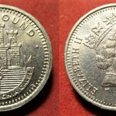 Monedas antiguas de Europa: MONEDA DE GIBRALTAR 1 LIBRA POUND 1988 SC. Lote 364561091