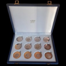 Monedas antiguas de Europa: (MO-220900)CAJA CON 12 MONEDAS DE PAÍSES DEL EURO. PLATA. UNION EUROPEA. 2002. MONEDA ÚNICA. VER FOT. Lote 364634521