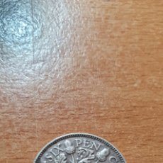 Monedas antiguas de Europa: SEIS PENIQUES PLATA 1933 INGLATERRA. Lote 364637466
