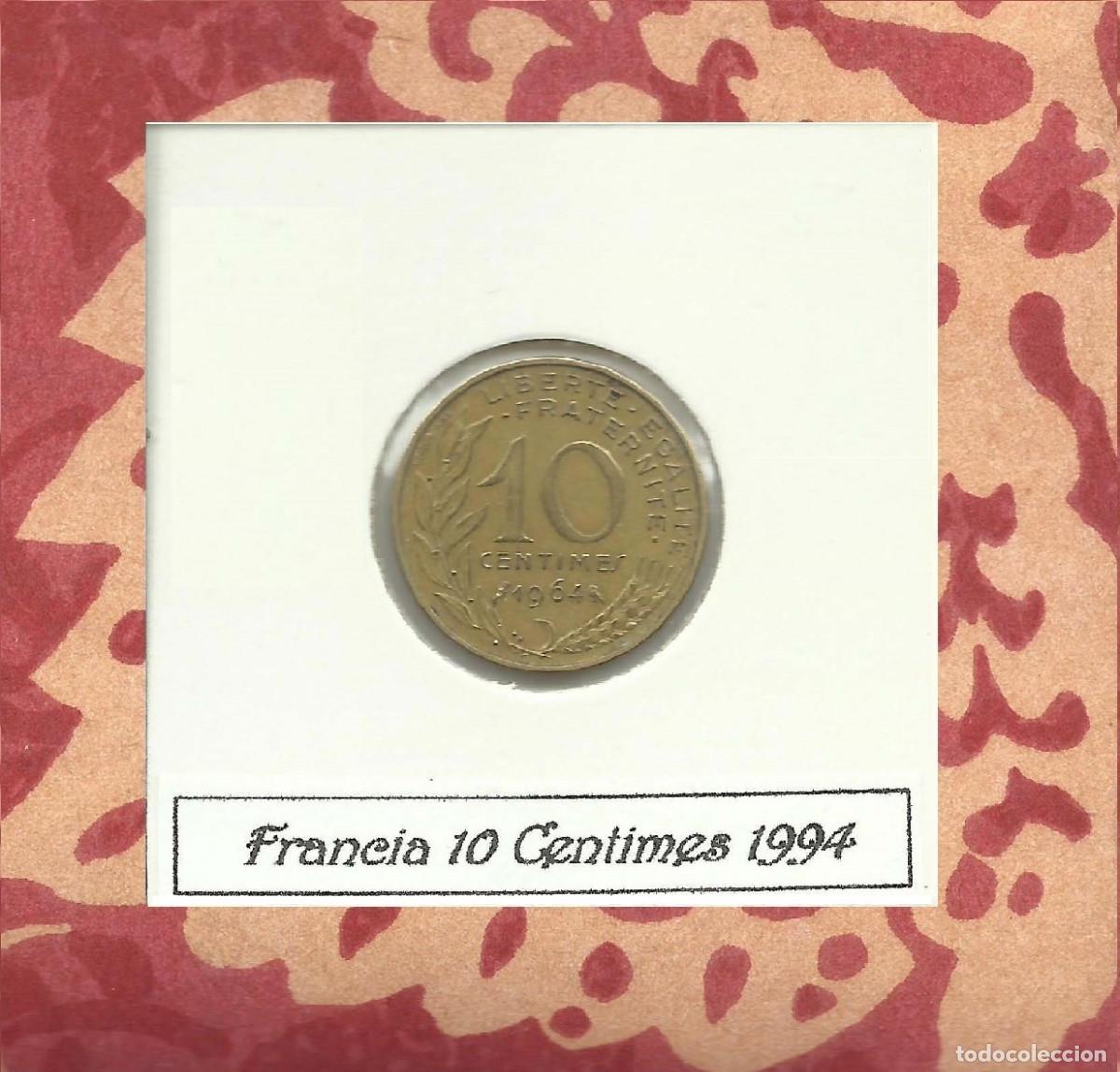 Monedas antiguas de Europa: MONEDA 10 CENTIMES 1994 FRANCIA - Foto 1