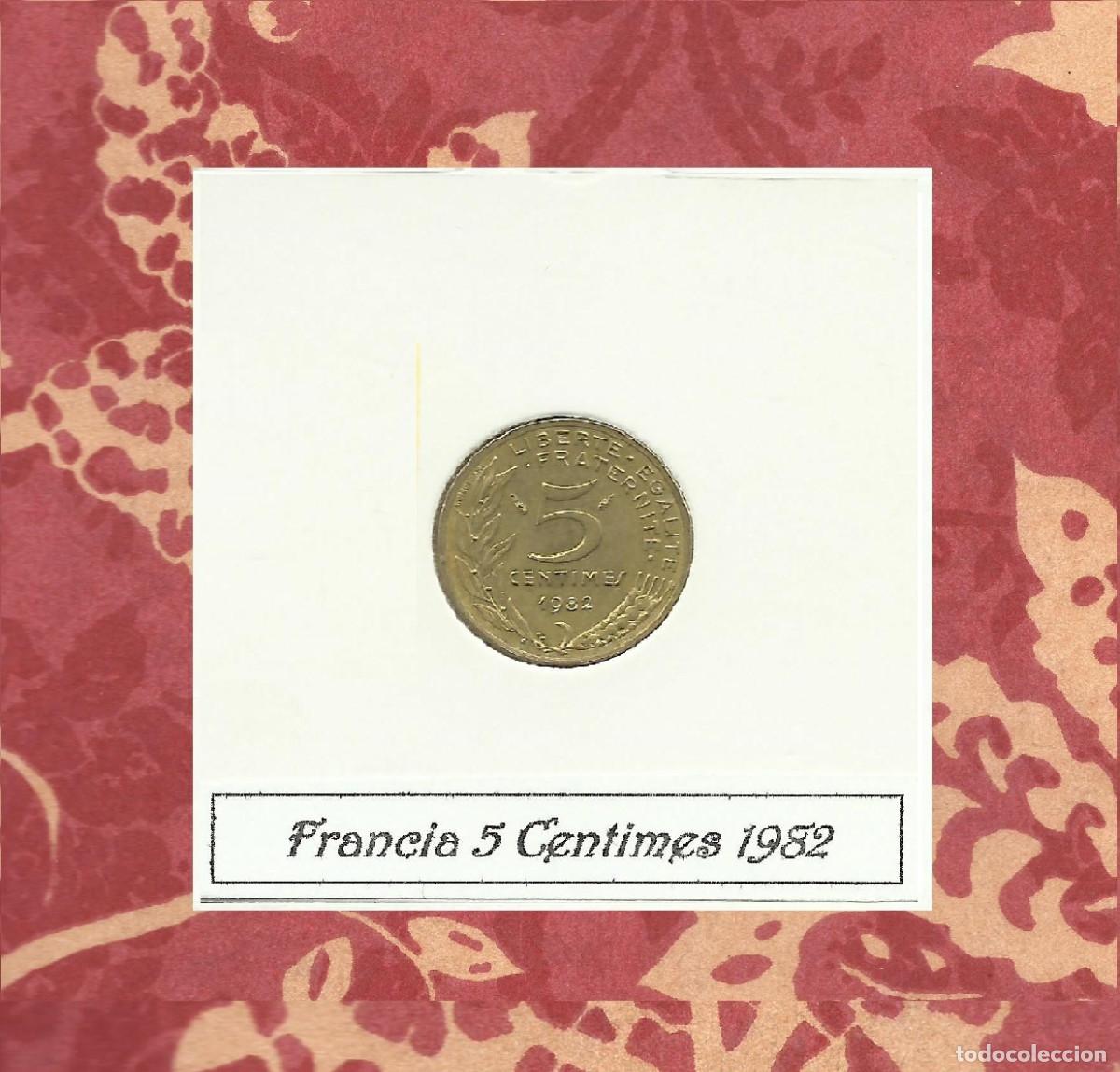 Monedas antiguas de Europa: MONEDA 5 CENTIMES 1982 FRANCIA - Foto 1