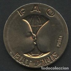 Monedas antiguas de Europa: POLONIA, MONEDA DE CUPRONÍQUEL, FIAT PANIS, FAO, VALOR: 10 ZLOTYCH, 1971, (PRUEBA). Lote 365368116