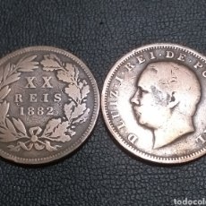 Monedas antiguas de Europa: PORTUGAL 20 REIS 1882. Lote 365372006