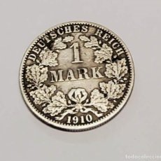 Monedas antiguas de Europa: 1 MARCO DE PLATA DE ALEMANIA DEL AÑO 1910-A.EXTRAORDINARIO ESTADO DE CONSERVACIÓN. Lote 365728531