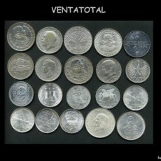 Monedas antiguas de Europa: INVERSION 20 MONEDAS ANTIGUAS AUTENTICAS DE PLATA MACIZA PESO TOTAL 270 GRAMOS VARIOS PAISES. Lote 365762916