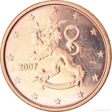 Monedas antiguas de Europa: [#765657] FINLANDIA, 2 EURO CENT, 2007, EBC, COBRE CHAPADO EN ACERO, KM:99. Lote 365790971
