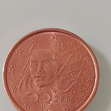 Monedas antiguas de Europa: 5 CÉNTIMOS FRANCIA 2016 (EXCESO DE METAL). Lote 365805301