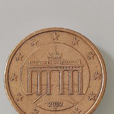 Monedas antiguas de Europa: 50 CÉNTIMOS ALEMANIA 2002 G (ERROR DE ACUÑACIÓN). Lote 365807561