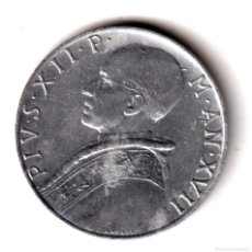 Monedas antiguas de Europa: VATICANO 10 LIRAS 1955 S/C - VATICAN 10 LIRE PIUS XII P M AN XVII. Lote 365811041