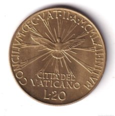 Monedas antiguas de Europa: VATICANO 200 LIRAS 1962 JUAN XXIII S/C - VATICAN 200 LIRE SECOND ECUMENICAL COUNCIL. Lote 365821991