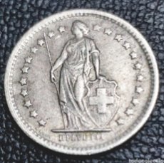 Monedas antiguas de Europa: SUIZA ½ FRANCO, 1968. Lote 365923391