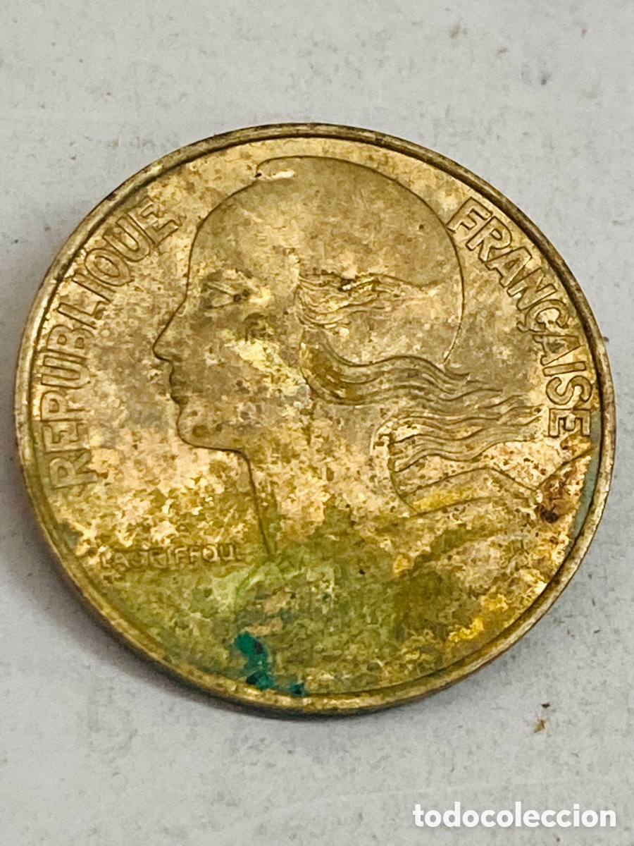 Monedas antiguas de Europa: Moneda de 20 centimes 1995 - Foto 2