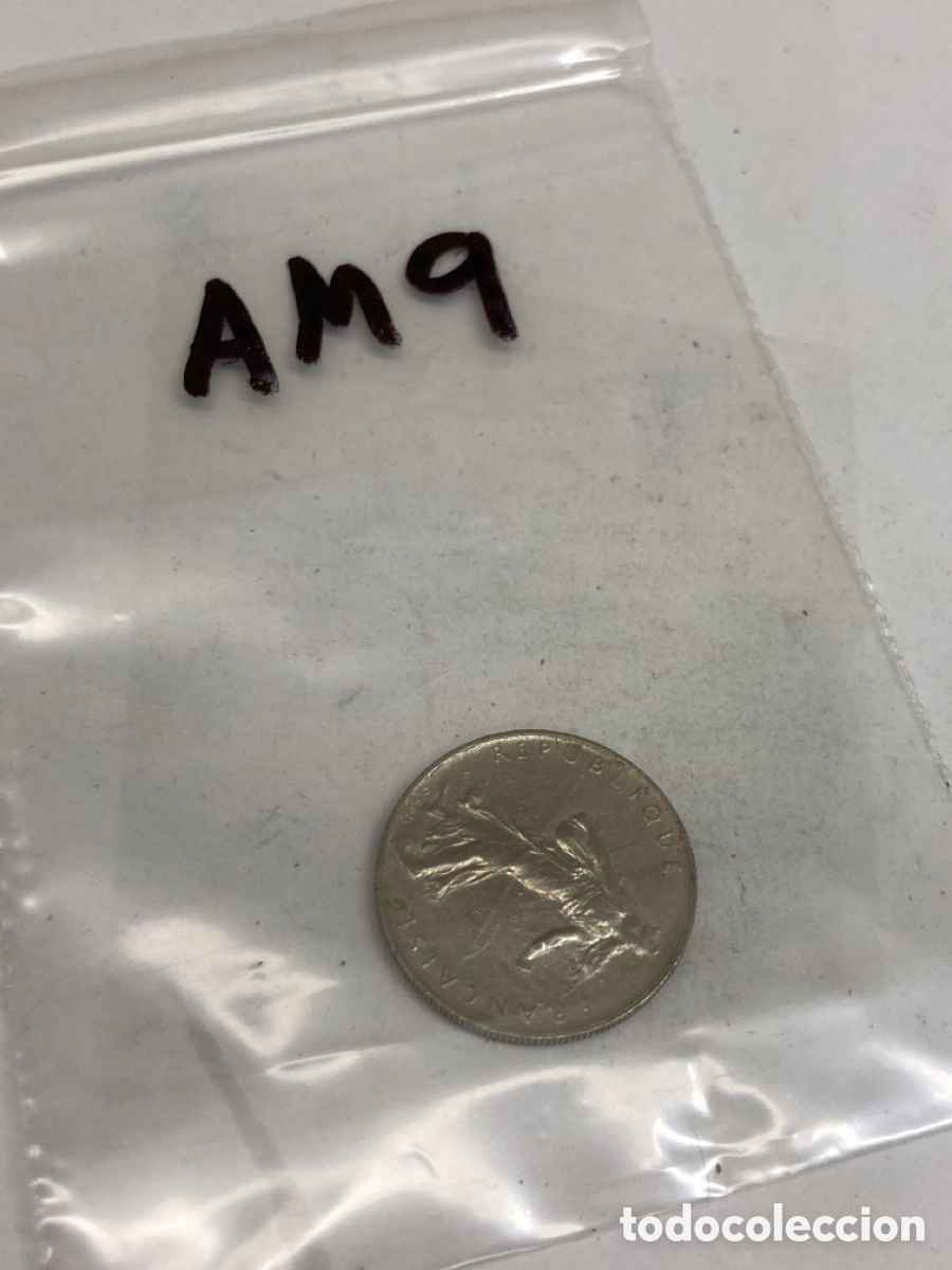 Monedas antiguas de Europa: Moneda de 1 Franc 1969 - Foto 3