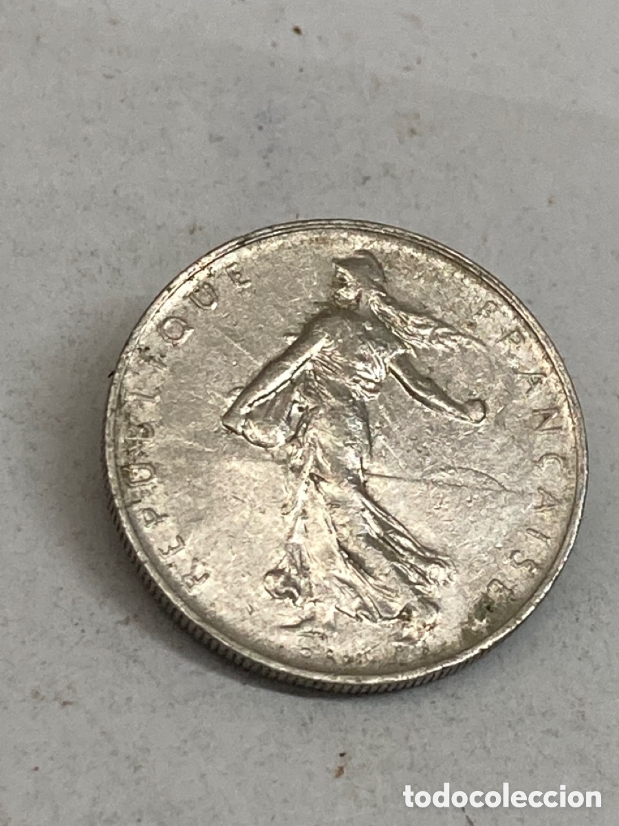 Monedas antiguas de Europa: Moneda de 1 Franc 1969 - Foto 1