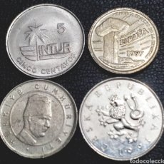 Monedas antiguas de Europa: 4 MONEDAS DISTINTAS. Lote 366163591