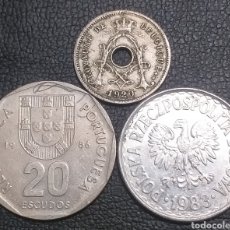 Monedas antiguas de Europa: 3 MONEDAS DISTINTAS. Lote 366164246