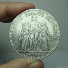Monedas antiguas de Europa: 5 FRANCOS. PLATA. REPÚBLICA FRANCESA . BOURDEAUX - 1876. Lote 366221586