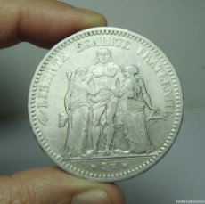 Monedas antiguas de Europa: 5 FRANCOS. PLATA. REPÚBLICA FRANCESA. PARÍS - 1848. Lote 366225511
