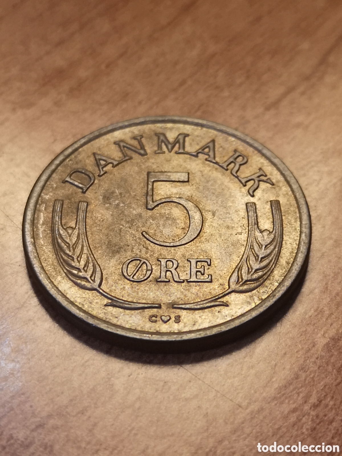 Monedas antiguas de Europa: Dinamarca 1963 5 ore - Foto 2