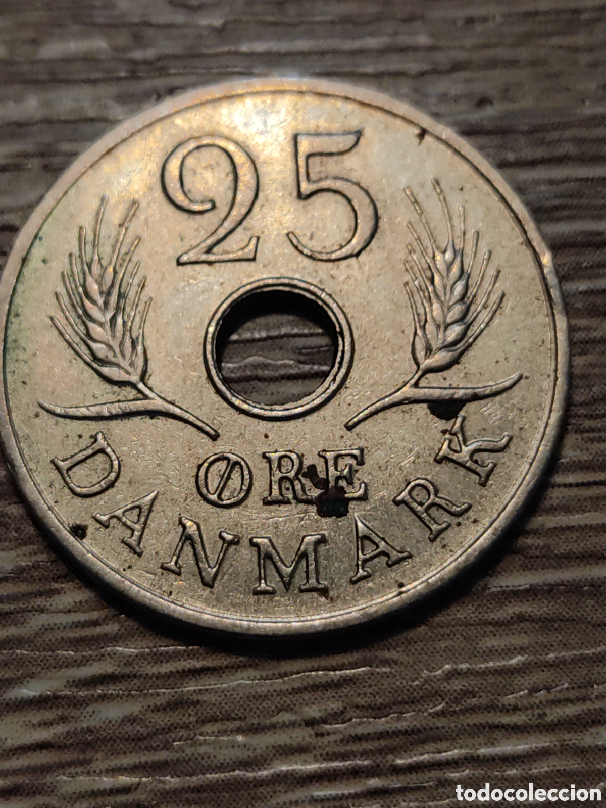 Monedas antiguas de Europa: 25 ore 1967 Dinamarca - Foto 2