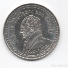 Monedas antiguas de Europa: 73 - JOHAN WOLFGANG VON GOETHE - ALEMANIA