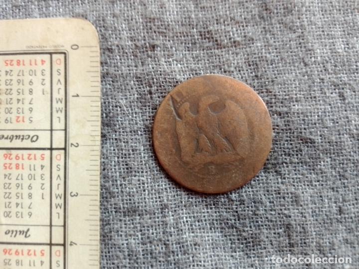 Monedas antiguas de Europa: Francia. 5 centimes de 1855 - Foto 2