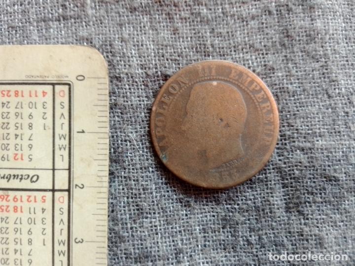 Monedas antiguas de Europa: Francia. 5 centimes de 1855 - Foto 1