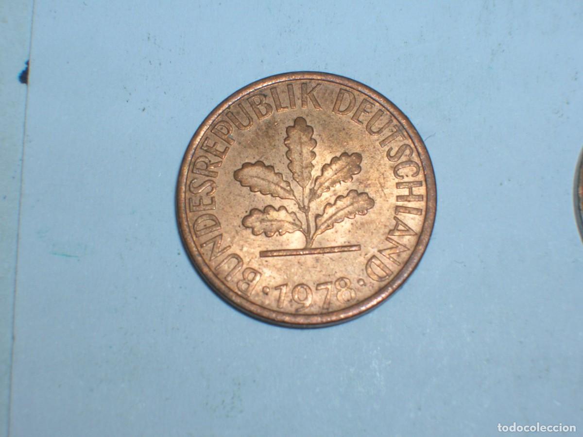 Old Coins of Europe: ALEMANIA 1 pfennig 1978 D (8709)