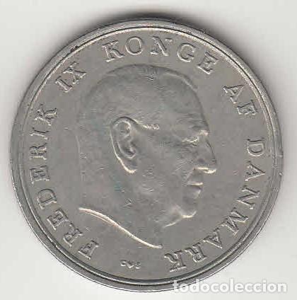 Monedas antiguas de Europa: DINAMARCA - MONEDA DE 5 KRONER DE 1971 - Foto 1