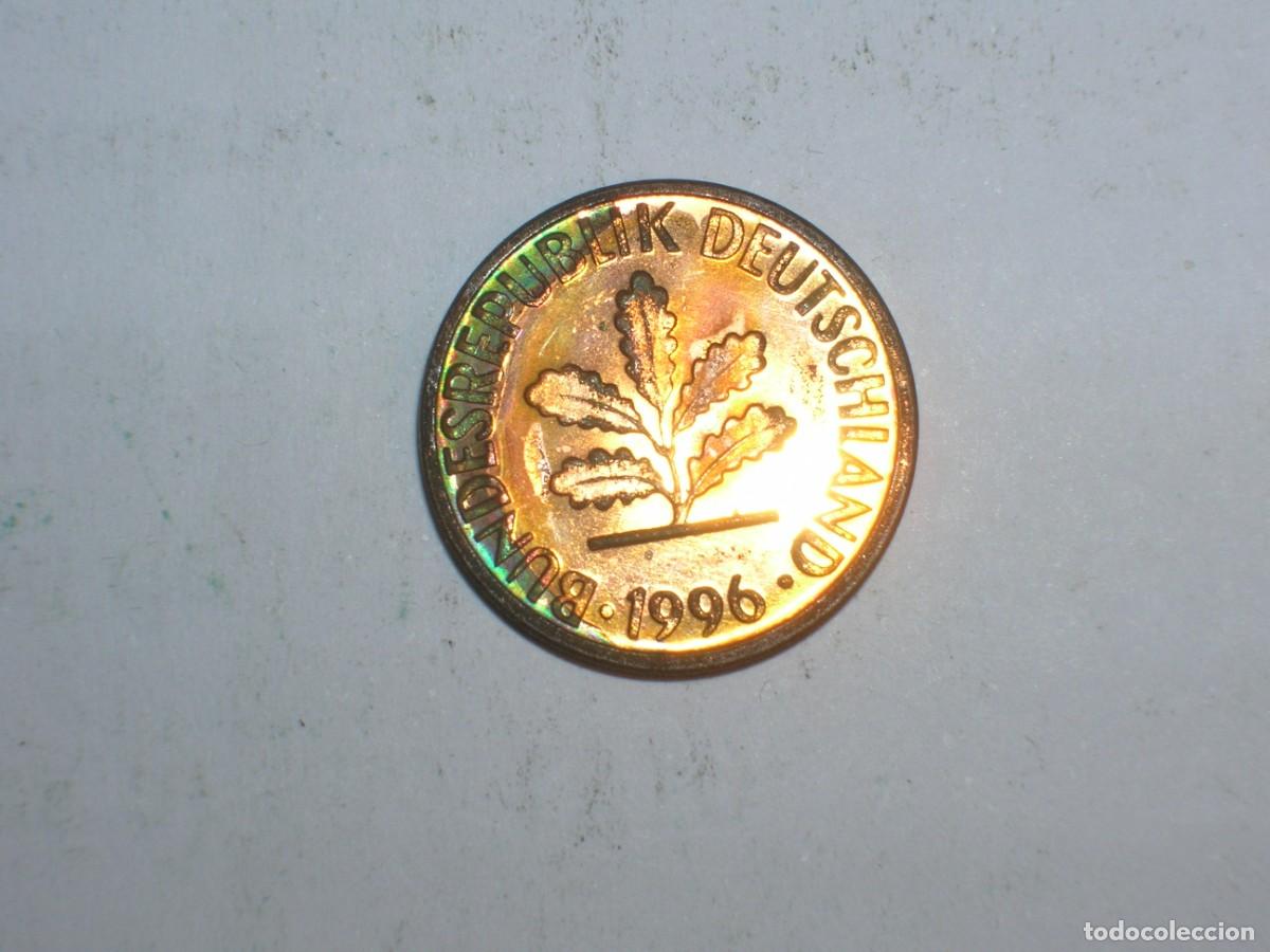 Monedas antiguas de Europa: ALEMANIA 1 pfennig 1996 F (9142)
